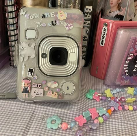 Instax Liplay Aesthetic, Instax Mini Liplay Aesthetic, Instax Liplay, Instax Mini Liplay, Camera Decor, Grunge Pictures, Cute Camera, Retro Gadgets, Old Cameras