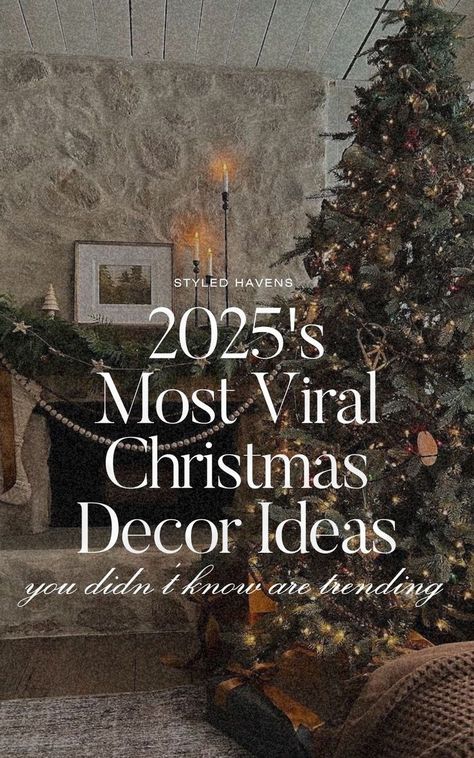 Love neutral holiday decor? We've hand-picked our very fav modern Christmas decor for 2025 - from Christmas tree ideas to Christmas mantles & Christmas tree ideas - this beautiful Christmas decor inspiration is too good to miss! SAVE to your Christmas decorations inspo board for later -- xx Christmas Decor 2024-2025, Christmas 2025 Trends Decoration, 2025 Christmas Tree Trends, Christmas 2025 Trends, Real Christmas Tree Ideas, Entry Christmas Decor, 2024 Christmas Tree Trends, Nontraditional Christmas Tree, Christmas Decorations Neutral