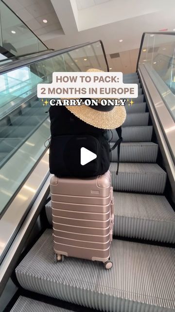 Leona Marlene l Travel Lifestyle on Instagram: "7 tips to pack SMARTER (carry-on only + my favorite travel essentials)

I hate checking a bag, it’s just not worth the hassle to me, and I try to avoid it at all costs. You have to do what works best for you, but if you want to pack lighter, here are some tips that helped me transition from being a chronic over-packer to team carry-on only! 

💭 Comment FLY and i’ll send you a link to some of my favorite travel essentials 

7 tips that help me pack better ↯ 

1️⃣  Pick a suitcase/backpack you love(ideally one with a lifetime warranty). I have an @rei 40L backpack and an @away smaller carry-on that i’ve used for multiple 3+ month trips. I also have the @brevite backpack as my personal item, and love how easily it fits under the seat and stores Brevite Backpack, 40l Backpack, Beach Hacks Clever Ideas, Beach Hacks For Adults, Suitcase Backpack, Beach Necessities, Packing Essentials, Fun Crafts To Do, Beach Ideas