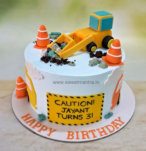 Construction JCB theme whipped cream cake for boy's 3rd birthday in Pune . . . #jcbcake #constructioncake #truckcake #3rdbirthday #3rdbirthdaycake #customisedcakeforson #inpune #cakeforson #cakefordaughter #cakeforboys #semifondantcake #bestcakesinpune 🚗 Delivery in Pune, PCMC ☎️ Contact 7058714701 🎂 Customized Designer cakes since 2013! [jcbcakepune, constructioncakepune, truckcakepune, 3rdbirthdaycakepune, customcakeforsoninpune, customcakeforgirlsinpune, customcakeforboysinpune... Jcb Cake, Construction Theme Cake, Whipped Cream Cake, Customised Cakes, Whipped Cream Cakes, Construction Cake, Truck Cakes, Designer Cakes, Construction Theme