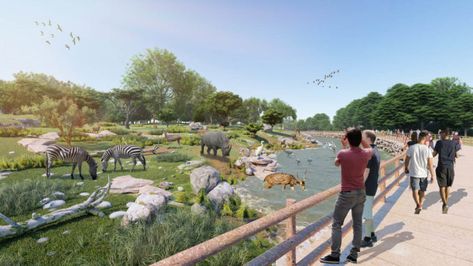 Ragunan Bio Park – Island of Nature | SIURA Taman Safari, Zoo Design, Jakarta City, Zoo Architecture, Architecture Portfolio Layout, Zoo Park, Forest Department, Nature Projects, Public Space Design