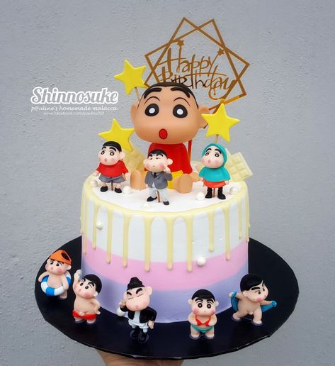 Shinnosuke #paulineshomemademalacca Shinchan Cake Birthday, Shinchan Cake, Fresh Cream Cake, Baby Boy Birthday Cake, Baby Boy Birthday, Boy Birthday Cake, Fresh Cream, Cakes For Boys, Baby Cake