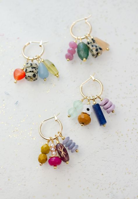 Custom Charm Earrings, Mix and Match Colorful Charm Earrings, Beaded Dangle Earrings, Huggie Charm Earrings, Multi Charm Earrings, - Etsy UK Custom Charms, Earrings Beaded, Beaded Dangle Earrings, Beaded Dangles, Earrings Etsy, Charm Earrings, Dangle Drop Earrings, Dangle Earrings, Drop Earrings