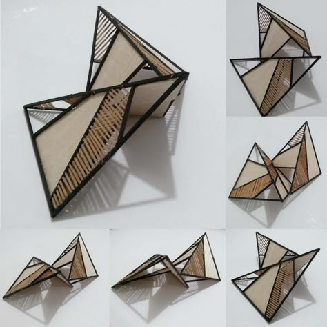 Folding Architecture, Conceptual Model Architecture, Conceptual Model, Origami Architecture, Architecture Drawing Sketchbooks, Concept Models Architecture, Pavilion Architecture, Model Architecture, Pavilion Design