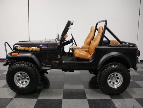 1984 Jeep CJ 7 Renegade                                                                                                                                                                                 More Jeep Ika, Cj7 Jeep, Cj Jeep, Badass Jeep, Tj Wrangler, Custom Jeep Wrangler, Vintage Jeep, Jeep Yj, Wrangler Jeep