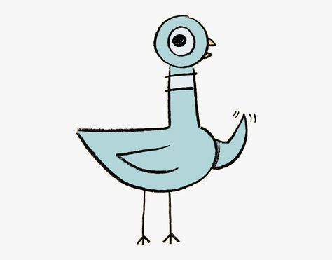 Pigeon Clipart Mo Willems is a free transparent background clipart image uploaded by Harley Kirkland. Download it for free and search more on ClipartKey. Pigeon Mo Willems, Pigeon Clipart, Indoor Cat Garden, Mo Willems Author Study, Mo Willems Pigeon, Pigeon Books, Children's Book Characters, Types Of Sentences, Directed Drawing