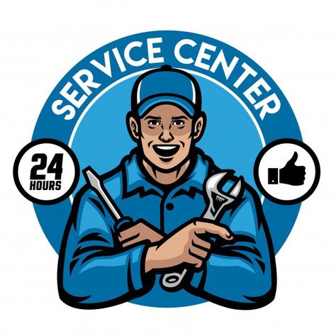 Service center worker badge design | Premium Vector #Freepik #vector #man #cartoon #work #worker Car Detail Shop, Plumbing Logo Design, Vijay Actor Hd Images, Turkey Cartoon, Plumbing Logo, Mechanics Logo, Cracked Wallpaper, Cute Animal Quotes, Business Cartoons