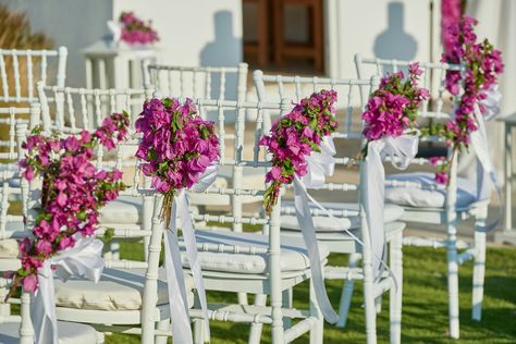 Bougainvillea summer wedding Bougainvillea Wedding, Greece Wedding, Wedding Bridal Party, Bougainvillea, Summer Wedding, Wedding Decor, Wedding Bridal, Bridal Party, Wedding Flowers