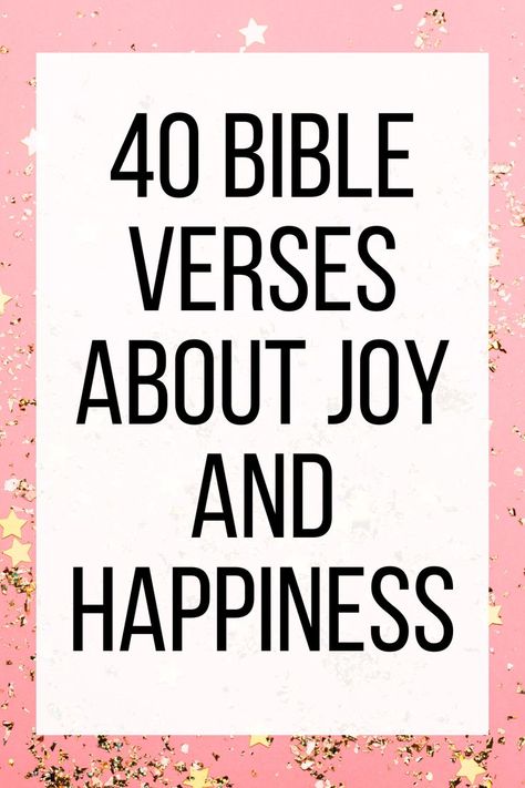 Use these 40 Bible Verses on joy and happiness to encourage your heart before the Lord! Dive into a wellspring of joy found in God's Word and let these Scriptures brighten your day. Because sometimes, a little dose of inspiration is all you need! Joy Quotes Bible, Bible Verses About Joy, Verses About Joy, Lord Quote, Psalm 16:11, Joy Quotes, Best Bible Verses, Rejoice And Be Glad, Joy Of The Lord