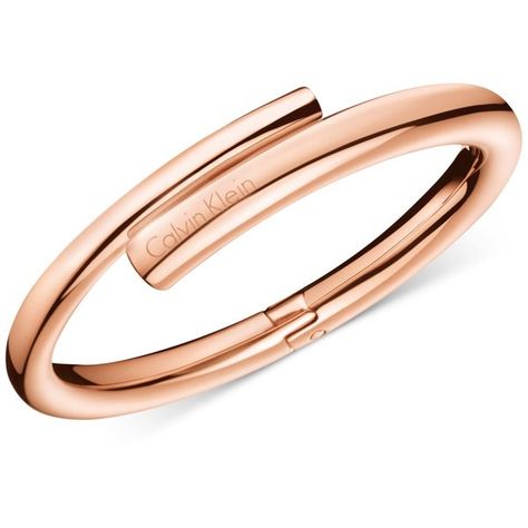 Calvin Klein Women's scent Rose Gold-Tone Pvd Stainless Steel Bangle... (€140) ❤ liked on Polyvore featuring jewelry, bracelets, rose gold, calvin klein jewelry, stainless steel bangle bracelet, stainless steel jewellery, hinged bracelet and stainless steel jewelry Calvin Klein Bracelet, Bracelets Rose Gold, Calvin Klein Jewelry, Stainless Steel Bangles, Hinged Bracelet, Stainless Steel Jewelry, Quality Jewelry, Bangle Bracelet, Rose Gold Ring