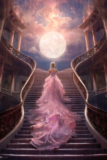 Fantasy Dream Art, Beautiful Goddess Art, Magic Princess, Goodnight Moon, Disney Princess Artwork, Dream Fantasy, Fairy Pictures, Initial Public Offering, Iphone Wallpaper Hd Nature