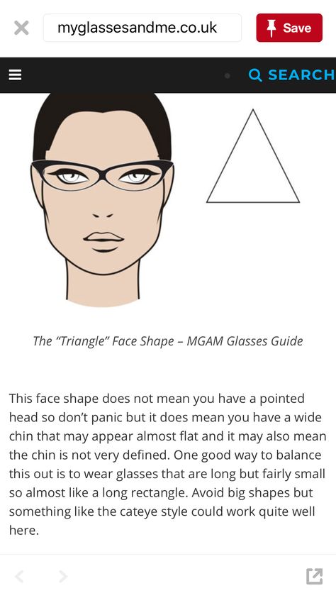 Eyebrows For Pear Shaped Face, Pear Shaped Face, Triangle Face, Glasses Guide, Glasses For Your Face Shape, Peekaboo Hair, Eye Frames, I Feel Pretty, Feel Pretty