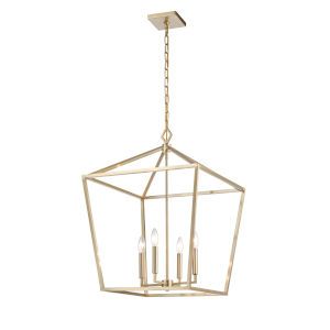 Kichler Downtown Midnight Chrome 18 Inch Four Light Pendant 43965mch | Bellacor Gold Light Fixture Kitchen, Light Fixture Kitchen, Lantern Silhouette, Gold Light Fixture, Capital Lighting Fixture, Capital Lighting, Geometric Frame, Geometric Chandelier, Foyer Pendant