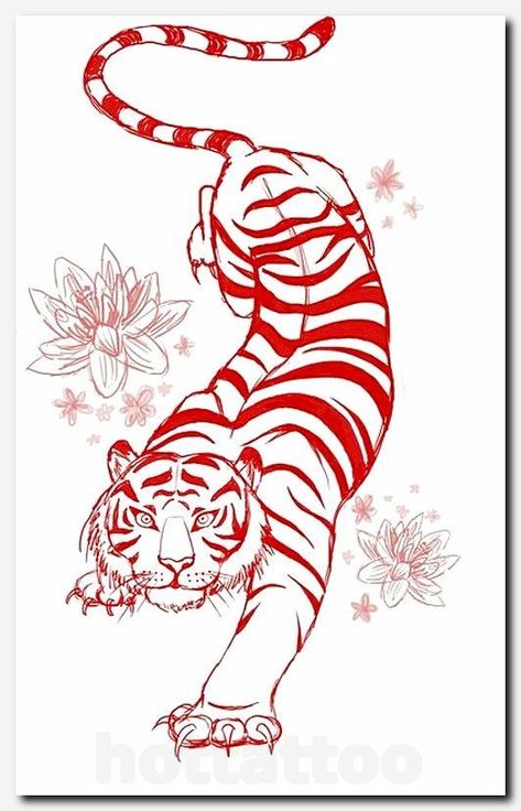 25 best ideas about Tiger tattoo on Pinterest    #Uncategorized Koi Fish Tattoo On Hip, Tiger Print Tattoo, Print Tattoo Designs, Flash Art Tattoos, Cool Shoulder Tattoos, Art Flash, Tiger Tattoo Design, Tattoo Signs, Memorial Tattoos