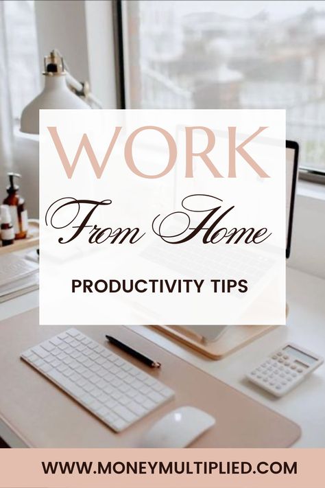 These are the best ways to work from home and remain productive. These techniques will help you successfully work from home. Work From Home Poster, Home Productivity, Home Office Set Up, Work Productivity, Career Tips, Remote Workers, Office Set, Productivity Tips, Greater Good