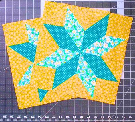 How to Make 8-Point Star Quilt Block Stellar Star Quilt Block, 8 Point Star Template, Eight Point Star Quilt Pattern, 8 Point Star Quilt Pattern, 8 Point Star Quilt, Simple Quilt Block, Quilt Stars, 8 Point Star, Simple Quilt