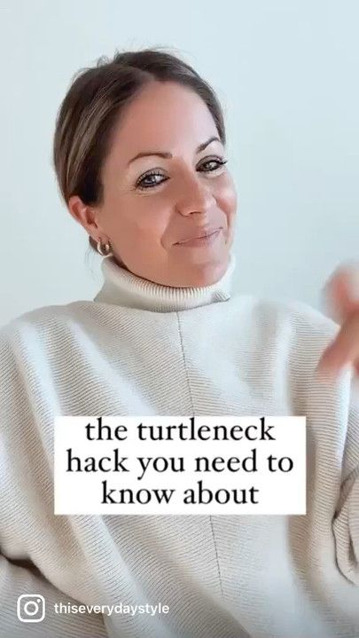 How To Have Style, Shirt Hacks, Mode Tips, Dye Ideas, Over 60 Fashion, Diy Vetement, Diy Fashion Hacks, 60 Fashion, Womens Turtleneck