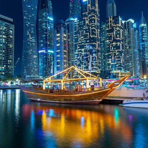 🌟✨ Experience the enchanting beauty of Dubai at night! 🌃🚤 Hop aboard a traditional dhow cruise and sail through the stunning Dubai Marina, where the city's glittering skyline meets the tranquil waters. A magical evening awaits you! 📅 Book your Dubai adventure with HRM Holidays and let us turn your travel dreams into reality. Contact us: 📞 +91 9137700003 📧 Info@hrmholidays.com 🌐 hrmholidays.com 💬 WhatsApp: +919137700003 #DubaiNights #DhowCruise #DubaiMarina #HRMHolidays #LuxuryTravel #Explo... Dubai Adventure, Dubai At Night, Dubai Marina, Dreams Into Reality, Nature Animals, Luxury Travel, Travel Dreams, At Night, Sailing