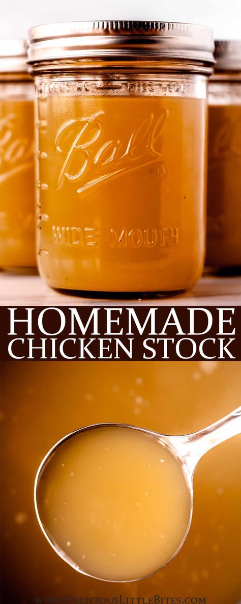 Easy Homemade Soups, Cream Based Soups, Homemade Stock, Chicken Stock Recipe, Baking Techniques, Chicken On A Stick, Vegetable Scraps, Kitchen Basics, Homemade Chicken Stock