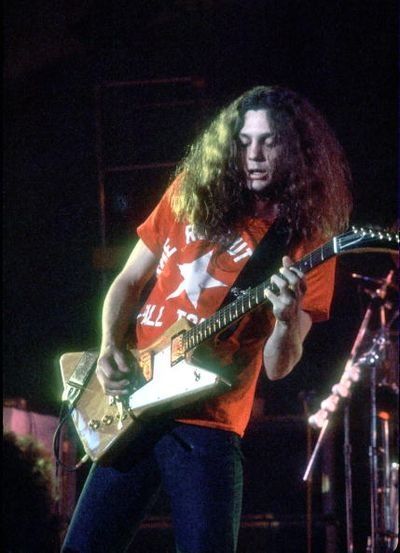 Allen Collins - Lynyrd Skynyrd Allen Collins Lynyrd Skynyrd, Steve Gaines, Allen Collins, Gary Rossington, Lynyrd Skynyrd Band, Ronnie Van Zant, King Pin, Heavy Rock, Free Bird