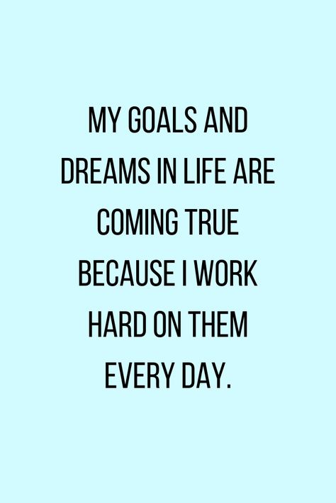 Motivational Quotes For Success Positivity Daily Affirmations Work Hard, Hardwork Affirmations, Dreams Coming True Quotes, Hard Work Affirmations, New Job Vision Board, Working Hard Aesthetic, Dream Job Quotes, Recap 2022, Dreams Come True Quotes