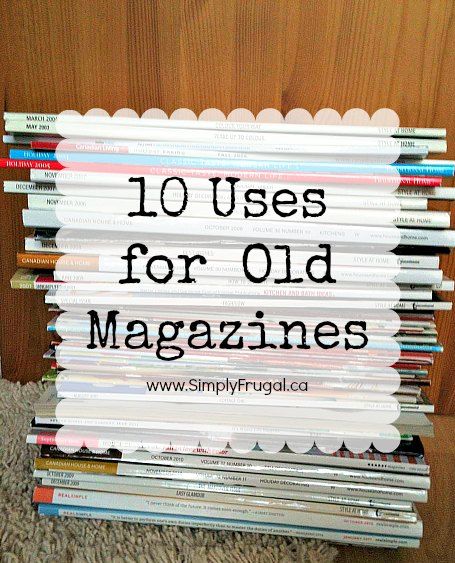 Uses for old magazines Upcycle Magazines, Old Magazine Crafts, Recycled Magazine Crafts, Recycle Craft, Tin Ideas, Recycled Stuff, Recycled Magazine, Recycled Magazines, Old Book Crafts