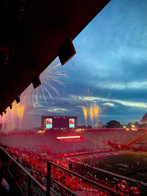 Football College, American University Aesthetic, Rutgers Business School, Rutgers Aesthetic, Rutgers University Aesthetic, College Vibes, College Football Aesthetic, Stanford University Aesthetic, Rutgers Dorm