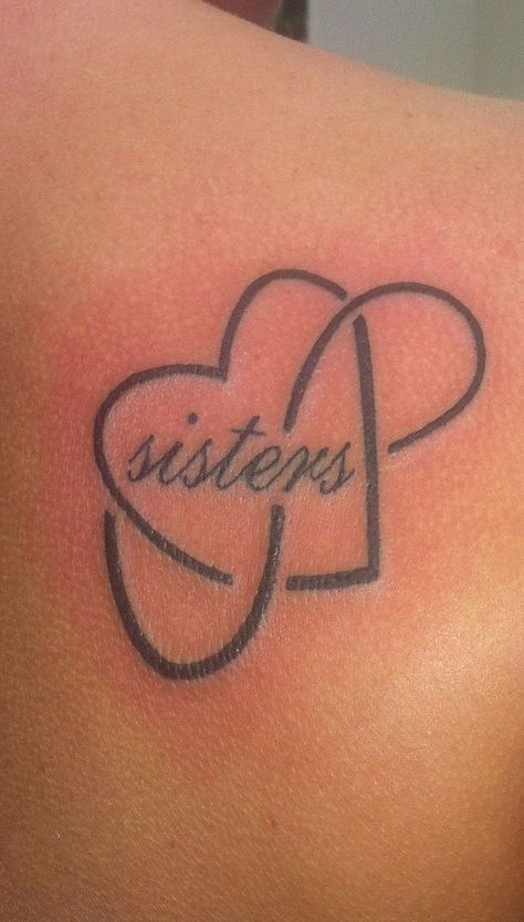 Different Sister Tattoos, Best Sister Tattoos, Sister Tattoos Quotes, Sisters Tattoos, Sister Tats, Sister Tat, Small Sister Tattoos, Sister Tattoo Designs, Sisters Tattoo