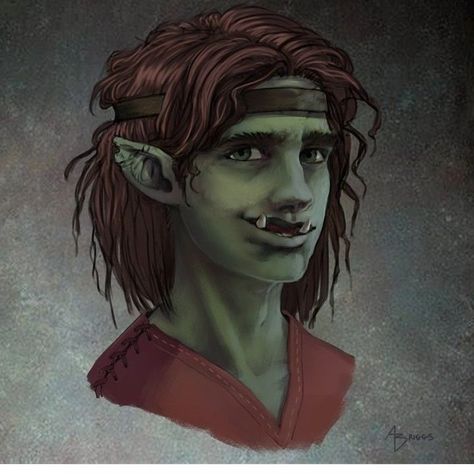 Half Orc Kid, Modern Monsters, Dnd Orc, Npc Art, Dnd Npc, Half Orc, Zero Hour, New Project Ideas, Dnd Monsters