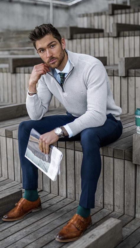 Men Work Outfits, Interview Outfit Men, Mens Office Wear, Business Casual Fashion, Mens Work Outfits, Men's Business Casual, Smart Casual Menswear, Mens Smart Casual Outfits, Mens Business Casual