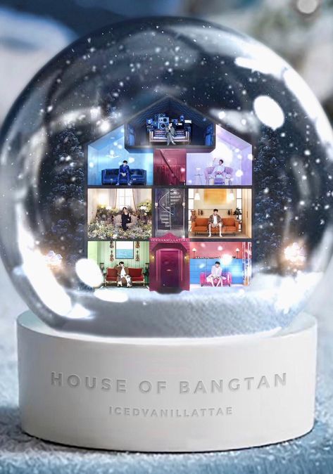 latte 🏹 on Twitter: "mini bangtan home in a snow globe… " Pop Aesthetic, Army Wallpaper, Bts Merch, Aesthetic Desktop Wallpaper, Bts Imagine, Blackpink And Bts, Bts Fans, Bts Group, About Bts