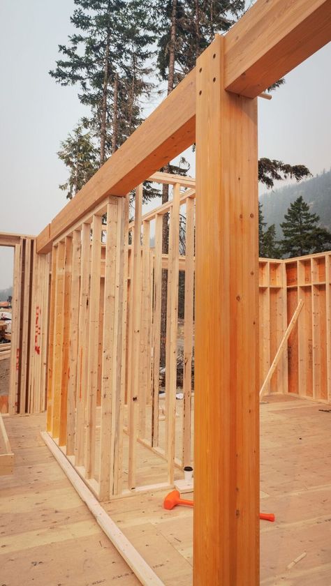 Whistler Home BC Canada Timber Frame West Coast Hybrid Timber Frame Homes, Timber Frame Construction Detail, Timber Frame Plans, Timber Frame House, West Coast Style, Cabin Retreat, Framing Construction, Timber Frame Construction, Construction Diy