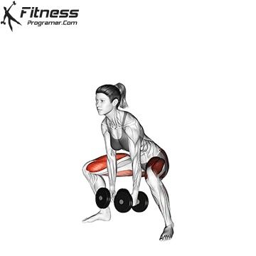 How To Do Dumbbell Sumo Deadlift | Muscles Worked, Benefits Deadlift Muscles Worked, Deadlift Benefits, Ideal Routine, Erector Spinae, Full Body Exercises, Sumo Deadlift, Lower Body Muscles, Strength Training Routine, Gym Workout Planner