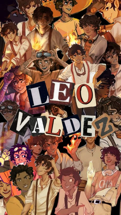 leo valdez Leo Valdez Wallpaper, Percy Jackson Drawings, Percy Jackson Wallpaper, Team Leo, Percy Jackson Head Canon, Lance Mcclain, Percy Jackson Quotes, Sleepover Things To Do, Percy Jackson Characters