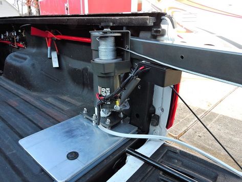 Hydraulic Winch, Truck Mounted Crane, Truck Mods, Electric Winch, Hitch Accessories, Truck Cranes, Truck Accessories, Truck Bed, Heartland