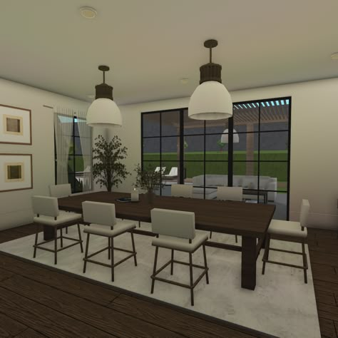 54 Best Bloxburg Kitchen Ideas Bloxburg Kitchen Ideas Traditional, Bloxburg Kitchen Inspiration, Modern House Kitchen Bloxburg, Modern Kitchen Inspo Bloxburg, Club Roblox Dining Room, Bloxburg Kitchen Modern Ideas, Dining Room In Bloxburg, 3x4 Dining Room Bloxburg, Bloxburg House Kitchen Ideas Modern