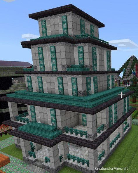 Minecraft Stone House, Aesthetic Cottage, Minecraft City, Minecraft Creations, Stone Houses, Stone House, Minecraft Houses, Black Stone, House In The Woods