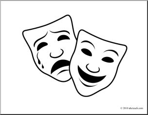 Comedy Tragedy Mask Colouring Pages Comedy And Tragedy Masks, Comedy Tragedy Masks, Drama Masks, Tragedy Mask, Writing Forms, Mask Drawing, Theatre Masks, Comedy And Tragedy, Mask Tattoo