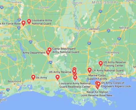 Military Bases in Louisiana: A List Of All 10 Bases In LA Greenville Mississippi, Fort Polk, Grand Isle, Military Bases, Army Reserve, Air Traffic Control, Military Kids, Army National Guard, Military Support