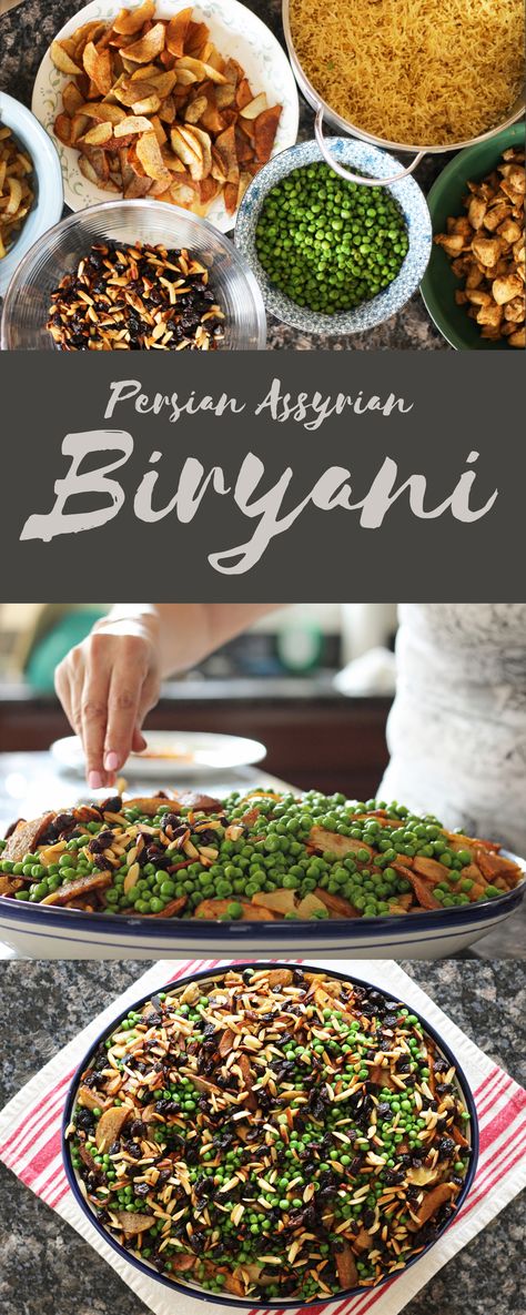 Assyrian Food Recipes, Iraqi Biryani Recipe, Assyrian Recipes, Chaldean Recipe, Assyrian Food, Persian Dishes, Iranian Recipes, Hungry Eyes, Persian Recipes