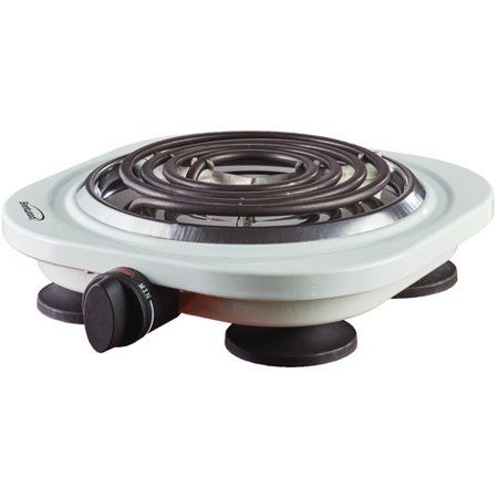 Brentwood 1000w Single Electric Burner in Black - Walmart.com Electric Can Opener, Doula Services, Double Burner, Single Burner, Drip Pan, Cooking Stove, Hot Plates, Baby Music, She Sheds