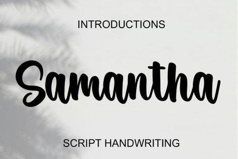 Samantha Font, Online Fonts, We're Hiring, Font Generator, Vinyl Projects, Free Fonts, New Fonts, Premium Fonts, Creative Work