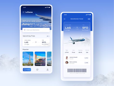 Flight Booking App by Satwik Pachino on Dribbble Airplane App, Flight Booking App, Flight App, Ui Ux 디자인, Project Template, Ux App Design, Travel Flight, Web Design Mobile, Flight Booking