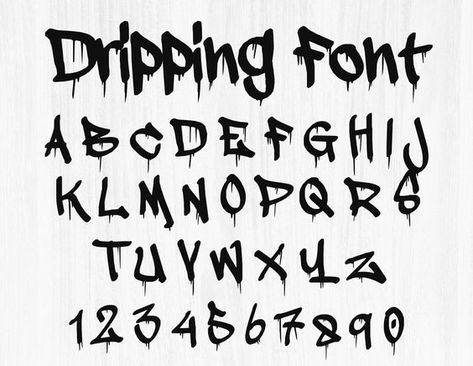 Dripping Font TTF, Blood Font, Drip Font Halloween, Bloody Font, Bloody Alphabet - Font for Cricut & Silhouette Halloween fonts #halloweenfonts fonts #fonts font #font 7.489 Drippy Font, Dripping Font, Blood Font, Font For Cricut, Tattoo Fonts Alphabet, Best Fiction Books, Cute Simple Tattoos, Halloween Writing, Journal Lettering