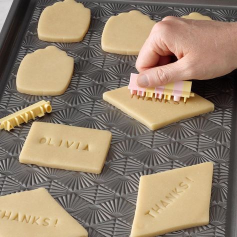 Letter Cookies Decorated Birthday, Letter Cookies Decorated, Chocolate Stamp, Winter Sweets, Italian Rainbow Cookies, Alphabet Cookies, Cookies From Scratch, Christmas Cookies Easy, Butter Cookies Recipe