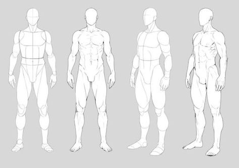 Male Body Drawing, Male Figure Drawing, Male Anatomy, Man Anatomy, Human Anatomy Drawing, Human Figure Drawing, Human Anatomy Art, Anatomy Sketches, Different Poses