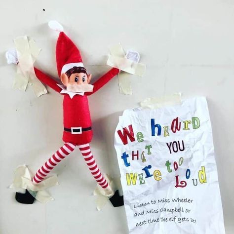 Preschool Elves, Elf Classroom, Elf Writing, Elf Shelf, Prek Classroom, Awesome Elf On The Shelf Ideas, Elf Activities, Elf Antics, Elf Fun