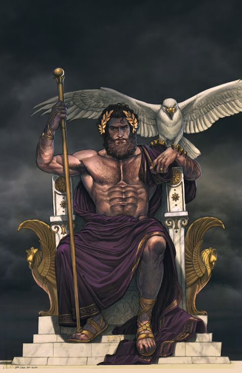 Rome Character Design, Greek Fantasy Art, Zeus Art Greek Mythology, Zeus Wallpaper, Zeus Art, Zeus Greek, Zeus God, العصور الوسطى, Greek Mythology Gods