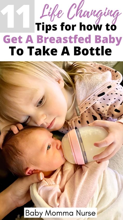 Breastfed baby taking a bottle How To Warm Breastmilk, Life Changing Tips, Bottles For Breastfed Babies, Baby Momma, Breastfed Baby, Nursing Jobs, Pregnancy Birth, Bottle Feeding, Second Baby