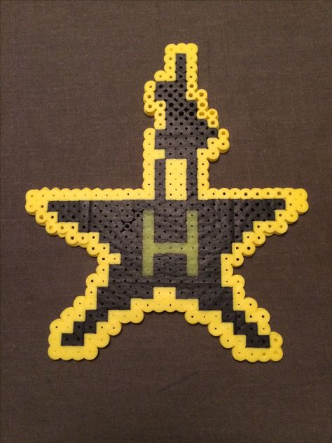 Perler Hamilton Logo! Designed by Heather Karavas ❤️ Broadway Perler Beads, Hamilton Pixel Art, Hamilton Perler Beads, Hamilton Logo, Melted Beads, Melty Bead Designs, Beads Patterns, Fuse Bead Patterns, Perler Bead Templates